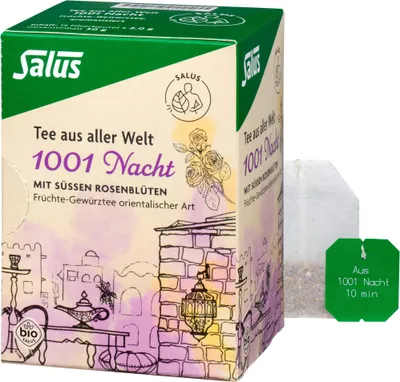 Produktbild von Salus Tee aus aller Welt 1001 Nacht, Früchte-Gewürztee, aromatisiert 15 St