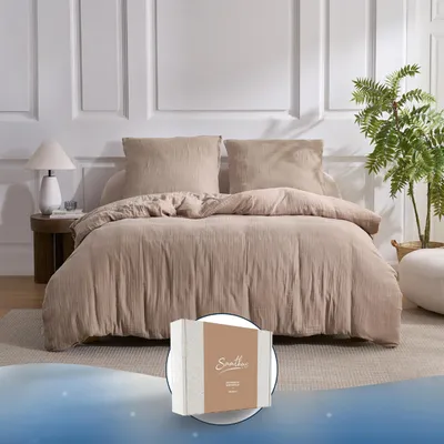 Obrázek produktu pro Sada povlečení z mušelinu, rozměr 200 x 220 cm, Oeko-Tex