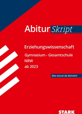 Produktbild von STARK AbiturSkript - Erziehungswissenschaft - NRW ab 2023