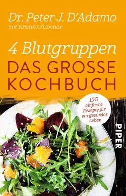 Obrázok produktu pre 4 Blutgruppen - Das große Kochbuch