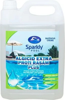 Obrázok produktu pre Sparkly POOL Algicid Extra Proti Riasam Plus 5 L - Stop Riasam 938027