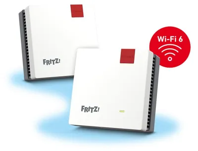 Produktbild von AVM FRITZ!Mesh Wi-Fi Set 1600 2-pack Edition International, 2er-Pack
