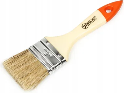 Zdjęcie produktu dla Pędzel płaski malarski STANDART mieszane włosie 5 cm Polax