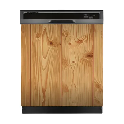 Produktbild von Magnete Dekorative 60x60 cm Küche Magnetmatte Spülmaschine - Helles Holz