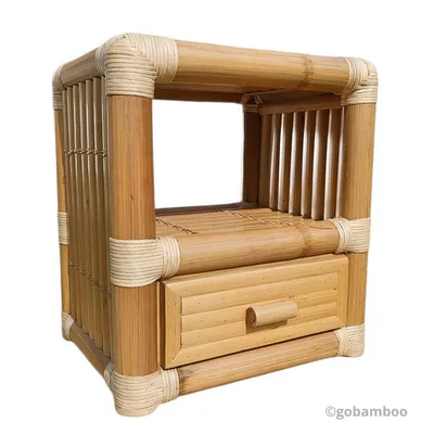 Image de Table de chevet en bambou Seremban