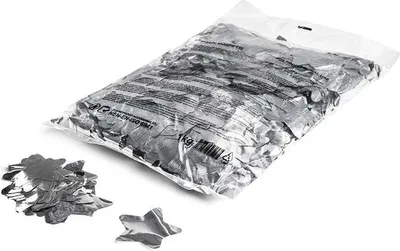 Produktbild von Magic FX Metallic Konfetti Sternförmig Ø55mm - Silber 1kg