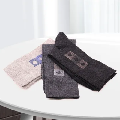 Produktbild von MEGAGROUP 6 Paar Herren Diabetiker Socken Komfortbund ohne Gummi Antibakteriell Baumwolle