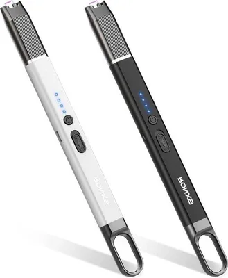 Image de Allume-bougie électrique, résistant au vent, rechargeable, sans flamme