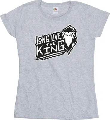 Produktbild von Disney - "The Lion King The King" T-Shirt für Damen BI25305 (XXL) (Grau)