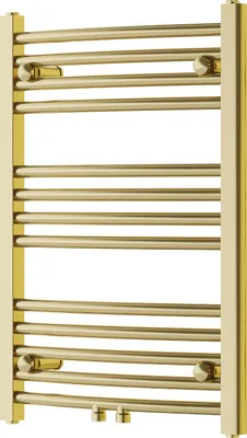 Produktbild von Mexen Ares Badezimmerheizkörper 700 x 500 mm, 226 W, golden - W102-0700-500-00-50