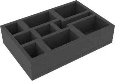 Produktbild von Schaumstoffeinlage 219x146x50 mm für Brettspiele