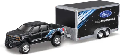 Obrázok produktu pre Maisto - Design Tow & Go, 2021 Ford F-150 SVT Raptor príves za auto, 1:64
