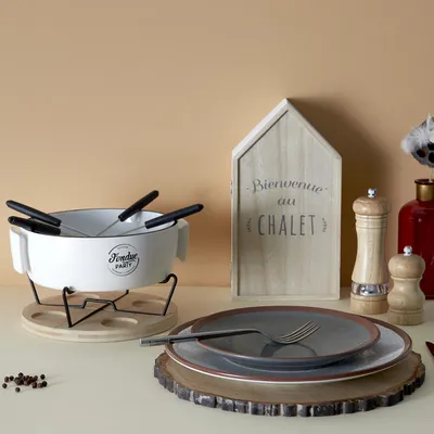 Produktbild von Kerzen-Fondueset für 4 Personen