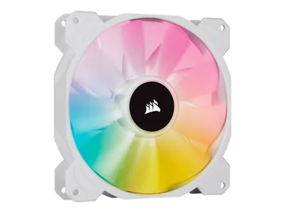 Zdjęcie produktu dla Corsair SP140 RGB ELITE, Wentylator, 14 cm, 300 RPM, 1200 RPM, Biały