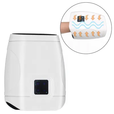 Produktbild von Kabelloses Handmassagegerät mit Wärme-und Druckfunktion, 3 Druckstufen,40–45°C,90 Minuten Nutzung,für Finger und Hände, ideal für Männer und Frauen