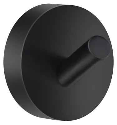 Produktbild von Smedbo HOME - Handtuchhaken, Schwarz, Durchmesser 48 mm HB355