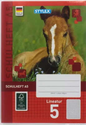 Produktbild von Stylex 40560 Heftumschlag - DIN A5, klar, transparent