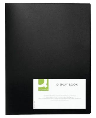 Produktbild von Connect Show Album A4 20 pockets Black, 23 cm, 31 cm, Schwarz