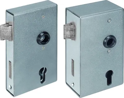 Zdjęcie produktu dla AMF Obudowa zamka 140U DIN L/R wymiar A50xW94.5xC173mm rozstaw 60mm - 14381