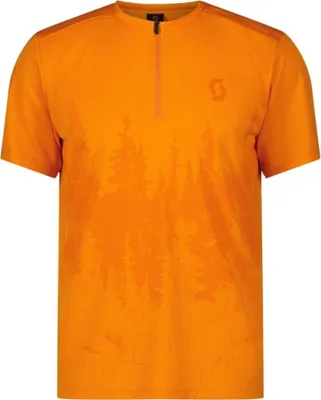 Produktbild von SCOTT Kurzarm Fahrradtrikot - TRAIL FLOW ZIP W - Orange S