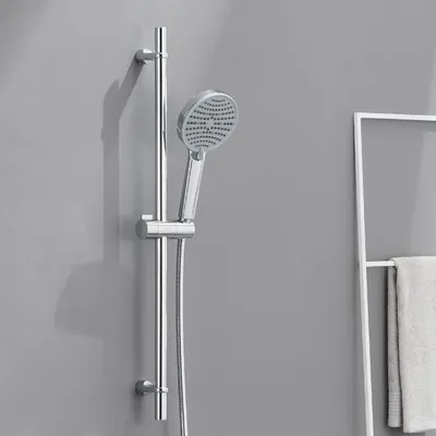 Productafbeelding van Roestvrijstalen Douchestang met Douche, 70 cm, Badkamerdoucheset