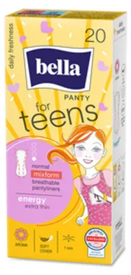 Immagine prodotto di Bella Teens Energetic wkładki higieniczne 20 szt.