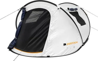 Obrázok produktu pre DERYAN Dome Stan Pop Up - Pre 2 osoby - Anti-UV 50+ - Krémový