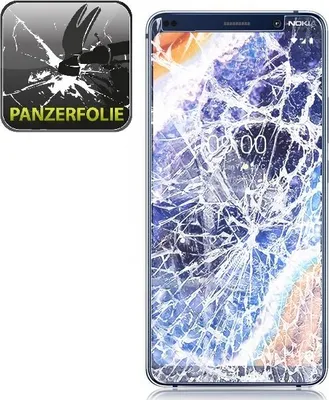Produktbild von 3x Panzerfolie für Nokia 9 ANTI-SCHOCK Displayschutzfolie Displayfolie HD KLAR