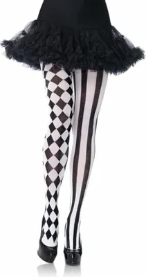 Obrázek produktu pro Leg Avenue 7720_00722, Černá, Bílá, One Size, 1 kusů