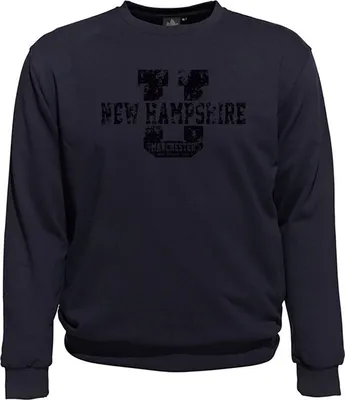 Produktbild von Übergrößen Sweatshirt AHORN SPORTSWEAR New Hampshire schwarz Navy 8XL
