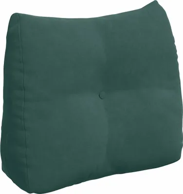 Immagine prodotto di vidaXL Cuscino per lo schienale verde scuro 60 x 24 x 50 cm in velluto