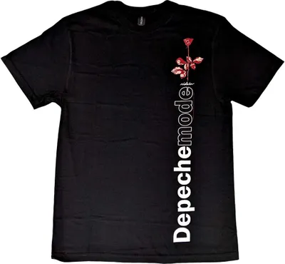 Produktbild von Depeche Mode - "Violator Side Rose" T-Shirt für Herren/Damen Uni RO4957 (L) (Schwarz)
