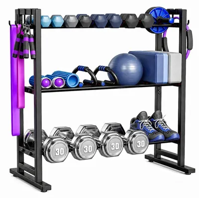 Produktbild von Solidchoice – Mehrstöckiger Halterständer mit einer Tragfähigkeit von 200 kg