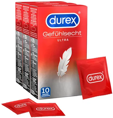 Produktbild von Durex Kondome-04300800000 Transparent One Size, 30 Stück