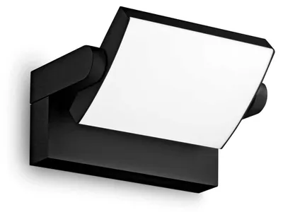 Produktbild von Moderne Wandleuchte Swipe Aluminium Schwarz Led 20,5W 3000K Warmes Licht