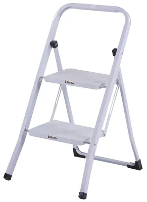 Immagine prodotto di Sgabello in acciaio Bianco 2 Gradini Quick Step Brixo