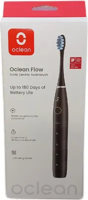 Produktbild von Oclean Elektrische Zahnbürste Zahnpflege Flow 180 Tage Akkulaufzeit Sonic Reinigungskraft