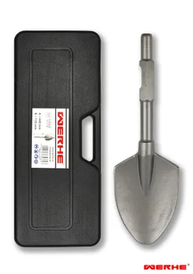 Obrázek produktu pro HEX lopata 30mm - Špičaté dláto 135x440 na cement