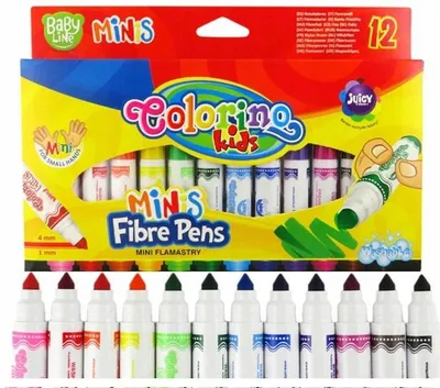 Produktbild von COLORINO Kids MINI Filzstifte 12 Farben