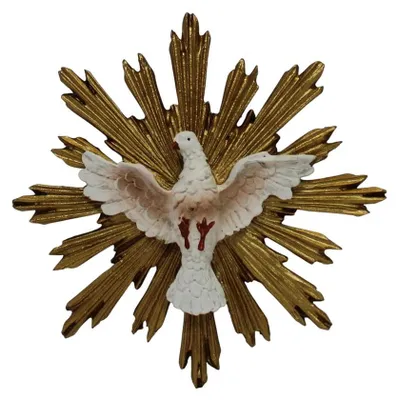Produktbild von Heiligenfigur Heiliger Geist 9 cm Polyresin Deko Figur
