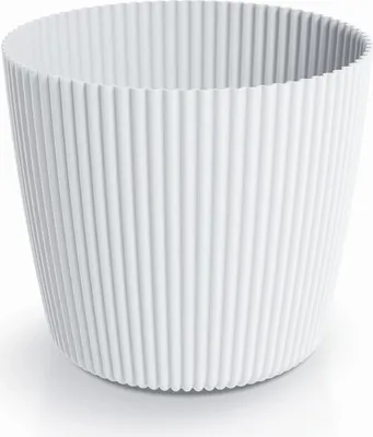 Produktbild von Prosperplast Blumentopf MILLY ROUND Weiß 10,9 cm