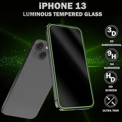 Zdjęcie produktu dla 1-pak iPhone 13 Szkło ochronne na ekran - Szkło hartowane 9H - Super jakość 3D