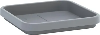 Produktbild von Blumentopf Untersetzer geli VIVA Square Kunststoff 45 x 45 cm betongrau