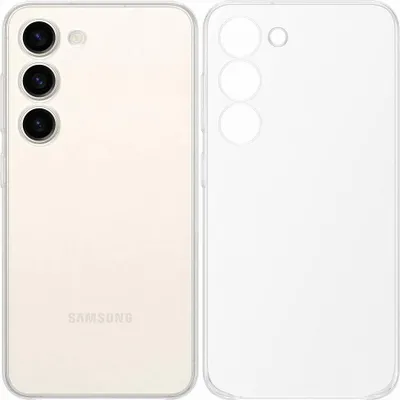 Image de Samsung Case Ef-Qa146Ctegww A14 5Ga146 Transparent/Transparent Soft Clear Cover