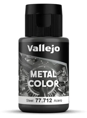 Obrázok produktu pre Akrylové farby Vallejo, 32 ml, metalická farba "Oceľ"