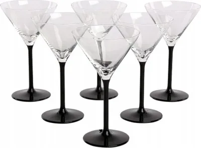 Produktbild von Zestaw kieliszków do martini i drinków ONYX 6 sztuk