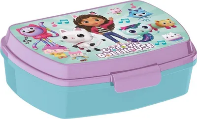 Immagine prodotto di Gabby's Dollhouse Brotdose Kinder Lunchbox Lila