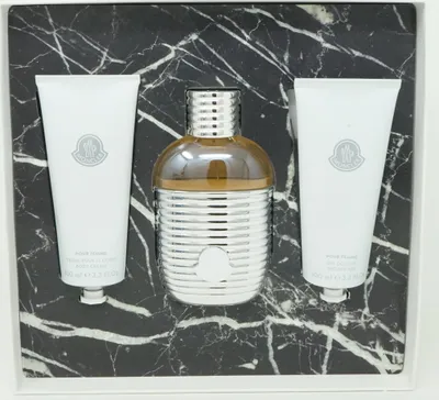 Produktbild von Moncler Pour Femme Eau de Parfum 100 ml + SG 100 ml + BC 100 ml