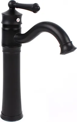 Produktbild von Bad Wasserhahn 360° Drehbare Waschtischarmatur Waschbecken Mischbatterie Schwarz Badezimmer Hoch Badarmatur Mischbatterie für Badzimmer,Küche
