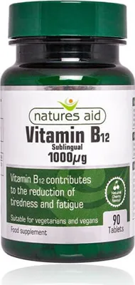 Image de Vitamine B12 - 1000 mcg - sublingual 90 comprimés
